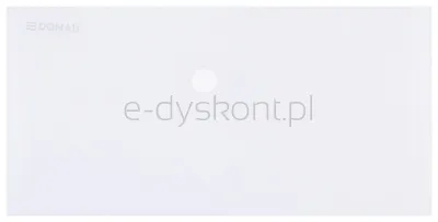 Donau Teczka Kopertowa Zatrzask, Pp, Dl, 180Mikr., Transparentna