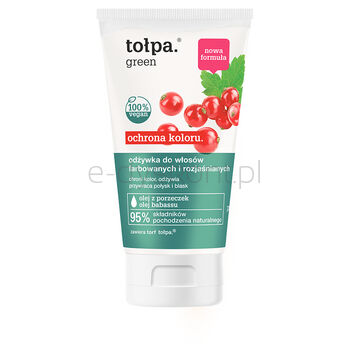 Tolpa green chroniąca kolor odżywka do włosów farbowanych i rozjaśnianych 150 ml