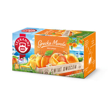Teekanne Herbata Owocowa Świat Owoców Grecka Morela 20x2,25g