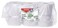 Office Products Papier Toaletowy Makulaturowy, 2-Warstwowy, 63M, 12Szt., Biały