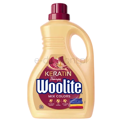 Woolite Płyn Do Prania Ochrona Kolorów Keratin 1,8L
