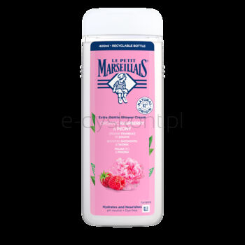 Le Petit Marseillais Żel Pod Prysznic Malina Bio  Piwonia 400Ml