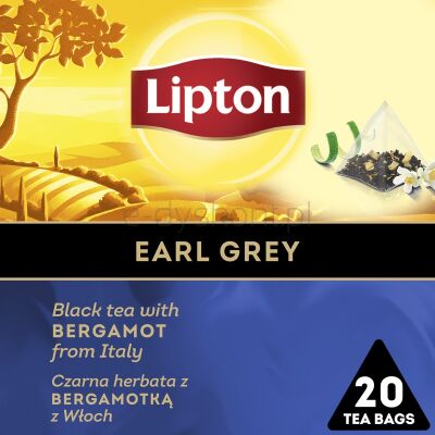 Lipton Herbata Piramidki Earl Grey 20 Torebek