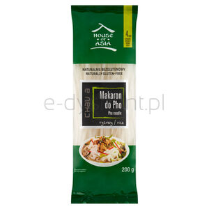 House Of Asia Makaron Ryżowy 4mm do pho 200g