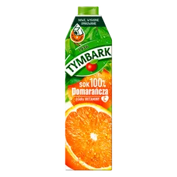 Tymbark Sok 100% Pomarańcza 1 L