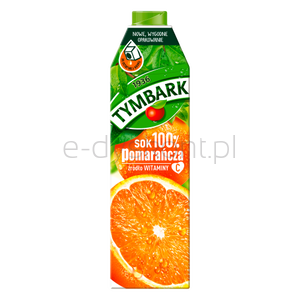 Tymbark Sok 100% Pomarańcza 1 L