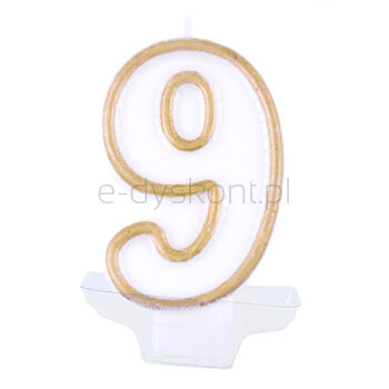 Świeczka Cyferka - 9