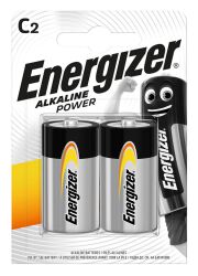 Energizer Bateria Alkaline Power, C, LR14, 1,5V, 2szt.