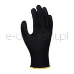 Donau Rękawice Safety Pu Black, Kat. Ii, Rozm. 8, Czarne - 2