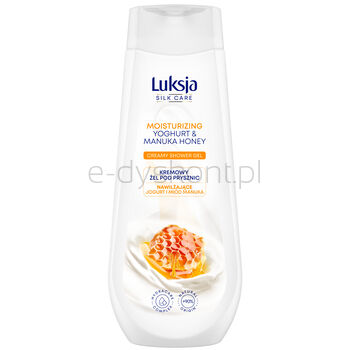 Luksja Żel Pod Prysznic Silk Care Kremowy Jogurt I Miód Manuka 500 Ml