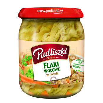 Flaki Pudliszki Wołowe W Rosole 500 G Heinz