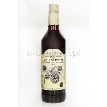 Polskie Smaki Syrop O Smaku Malinowym 1L
