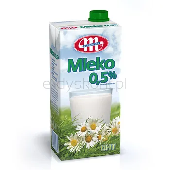 Mlekovita Mleko UHT 0,5% tłuszczu 1l