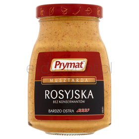 Prymat Musztarda Bardzo Ostra 180 G