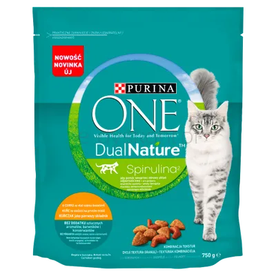 One Dual Karma Dla Kota Nature Kurczak 750G