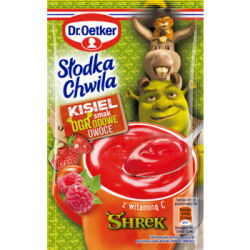 Dr.Oetker Słodka Chwila Shrek Kisiel Ogrodowe Owoce 29 g