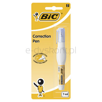 Bic korektor Correction Pen w piórze blister 1 sztuka