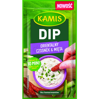Kamis Dip orientalny czosnek & mięta 20 g