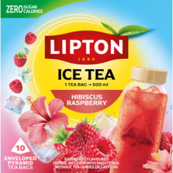 Lipton Ice tea herbata owocowa malina i hibiskus 10 tb 35 g
