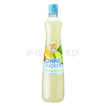 YO Syrop bez cukru Cytryna- limonka 0,7 l