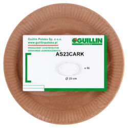 Guillin Talerze Papierowe Typu Kraft 50Szt Średnica 23Cm