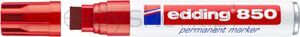 Edding Marker permanentny e-850 5-15 mm, czerwony