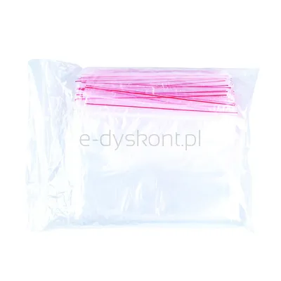 Office Products Torebka Strunowa Ldpe, 150X250Mm, 100Szt., Transparentna