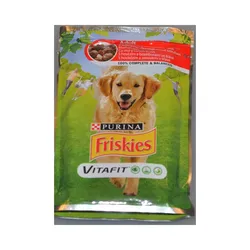 Karma Pies Friskies Adult Wołowina 100 G Nestle Sasz