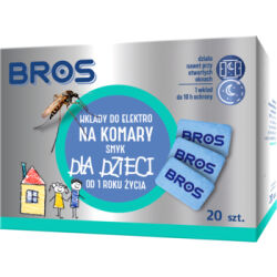 BROS - wkłady do elektro na komary SMYK 20szt.