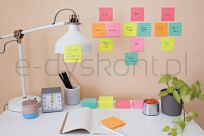 Post-It Karteczki Samoprzylepne Super Sticky Notes, 47,6X47,6Mm, 12X90 Kart., Paleta Cosmic  - 3