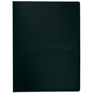 Q-Connect Teczka ofertowa, PP, A4, 380mikr., 10 koszulek, Czarna [BIURO]
