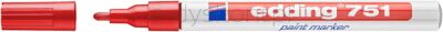 Edding Marker Olej owy E-751 1-2Mm, Czerwony 