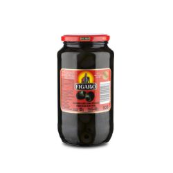 Figaro Hiszpańskie oliwki czarne drylowane sterylizowane 920g/450g 