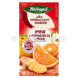 Herbapol Herbaciany Ogród Herbatka Owocowa Imbir Z Pomarańczą I Pigwą 20Torebek/50G