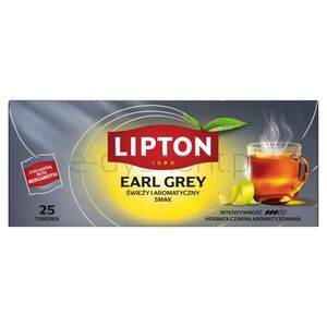 Lipton Herbata Earl Grey Classic Czarna(25 Torebek)