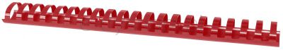 Office Products Grzbiety Do Bindowania  A4 32Mm (300 Kartek), 50 Szt., Czerwone