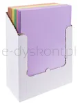 Teczka Z Gumką Office Products Pastel, Karton/Lakier, A4, 300Gsm, 3-Skrz., Mix Kolorów - 2