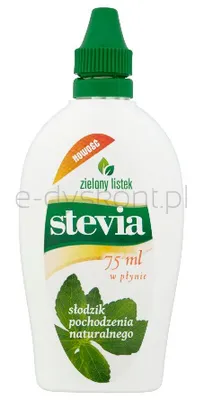 Domos Słodzik W Płynie 75 Ml Stevia Zielony Listek