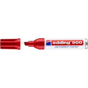 Edding Marker permanentny e-500 2-7 mm, czerwony