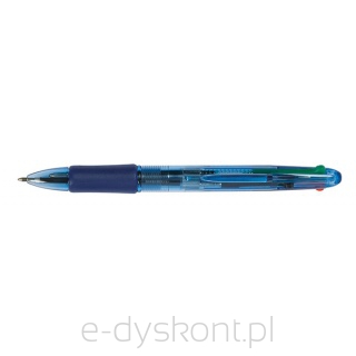 Q-Connect Długopis Automatyczny 4-Color 07Mm (Linia) Mix Kolorów