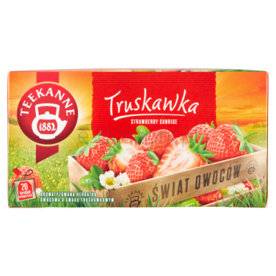 Teekanne Herbata World of Fruits, Truskawka, 20 kopert