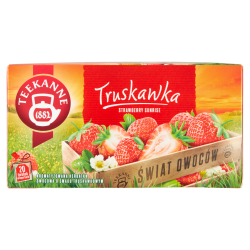 Teekanne Herbata World of Fruits, Truskawka, 20 kopert