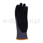 Donau Rękawice Safety Flex-Dotted, Kat. Ii, Rozm. 7, Szare - 3