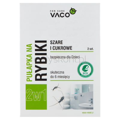 Eco Vaco Pułapka na rybiki szare i cukrowe - 2 szt.