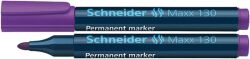 Schneider Marker Permanentny Maxx 130, Okrągły, 1-3Mm, Fioletowy 