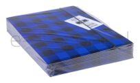 Office Products Teczka Z Gumką, Karton/Lakier, A4, 320Gsm, 3-Skrz., Mix Kolorów W Kratę - 11