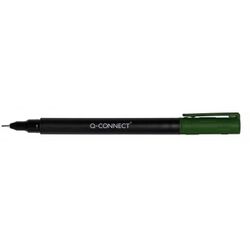 q-Connect Marker do płyt CD/DVD S, 0,4mm (linia), zielony