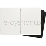 Zestaw 3 Zeszytów MOLESKINE Cahier Journals XL (19x25cm) gładki, 120 stron, czarny - 4