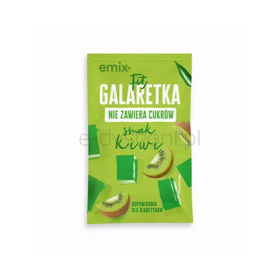 Galaretka FIT (bez cukru) kiwi emix 25g