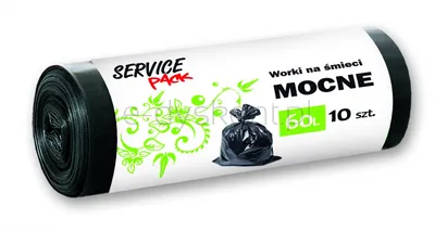 Stella Worki na śmieci LDPE mocne, 60L 10 szt.